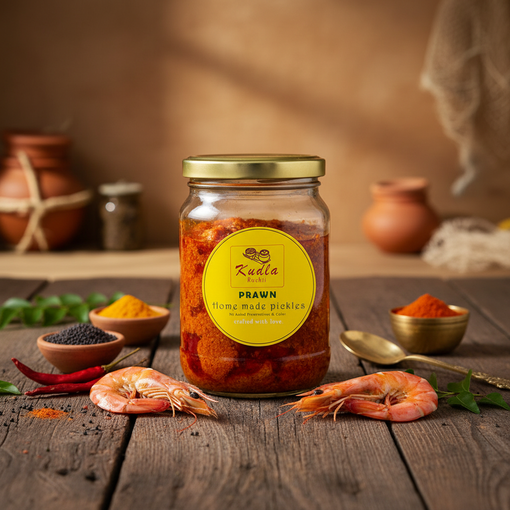 Prawn Pickle in a coastal setting